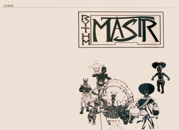 Kerry James Marshall,  Rythm Mastr, 2006,  ink printed on newsprint,  23 x 31 inches